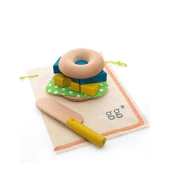 kiko+ & gg* Mamagoto Bagel Play Food Set