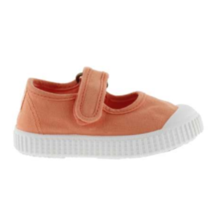 Victoria Girl's Mary Jane Sneakers, Pomelo