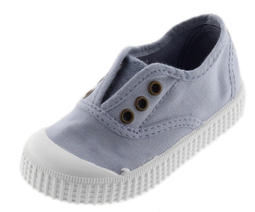 Victoria Girl's and Boy's Laceless Sneakers, Nube Cloud Blue