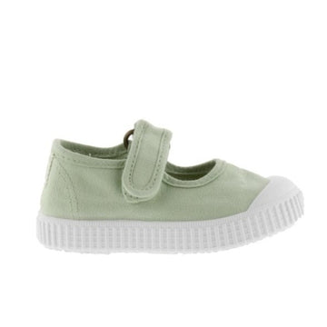Victoria Girl's Mary Jane Sneakers, Wasabi